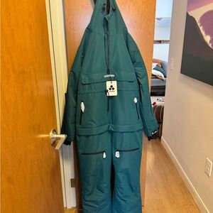Men's teal Ski & Snowboard oneskee